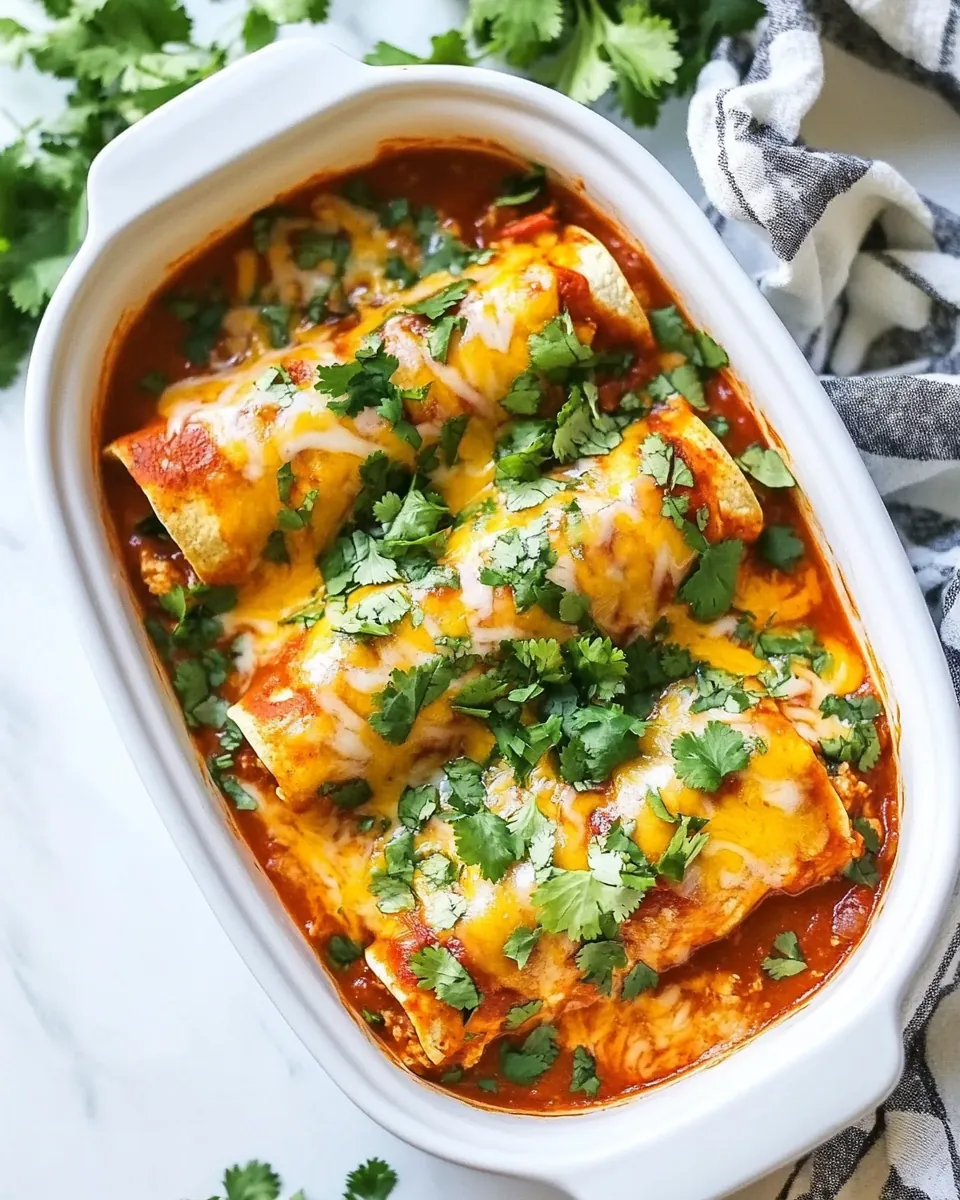 Enchilada Chicken Roll Ups