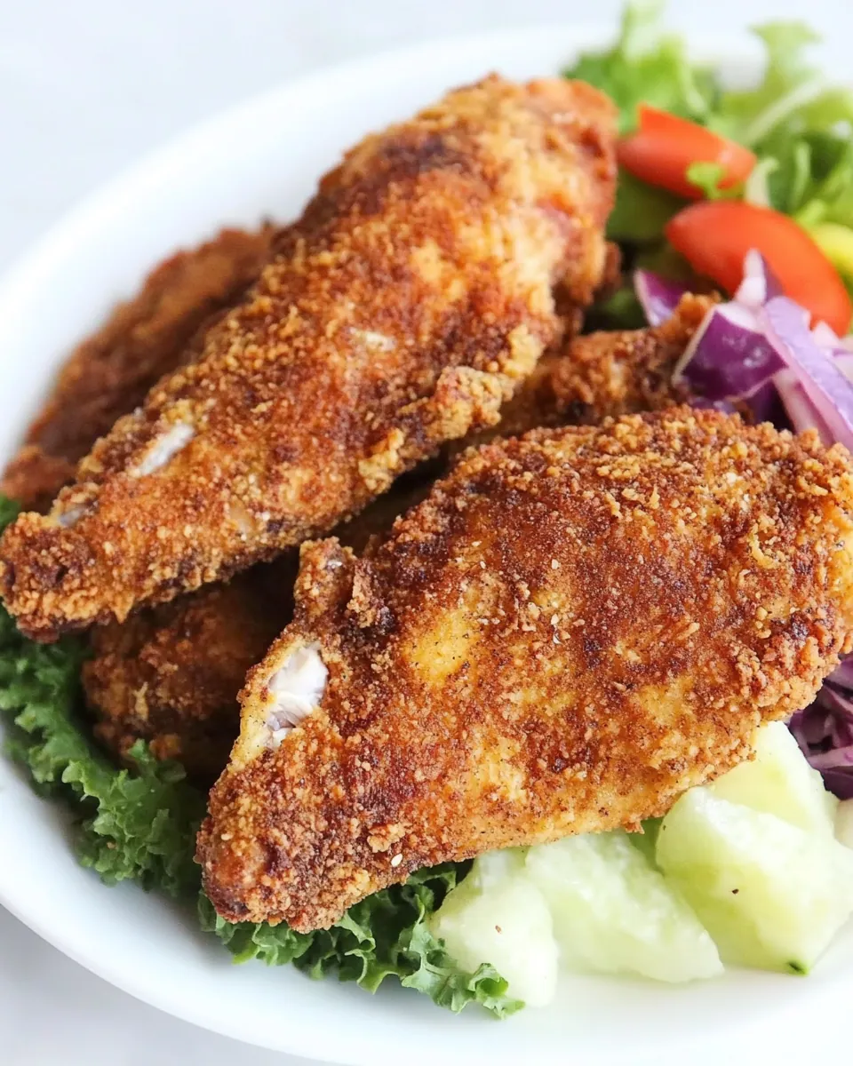 Extra Crispy Oven Fried Chicken