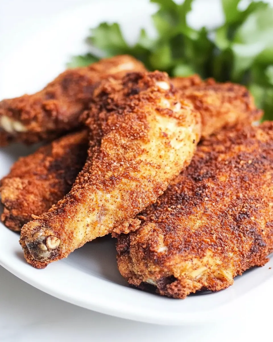 Extra Crispy Oven Fried Chicken