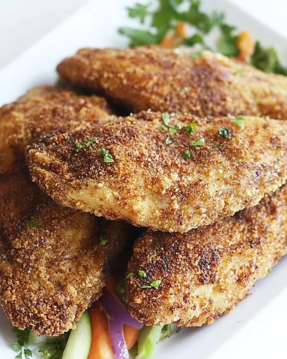 Extra Crispy Oven Fried Chicken