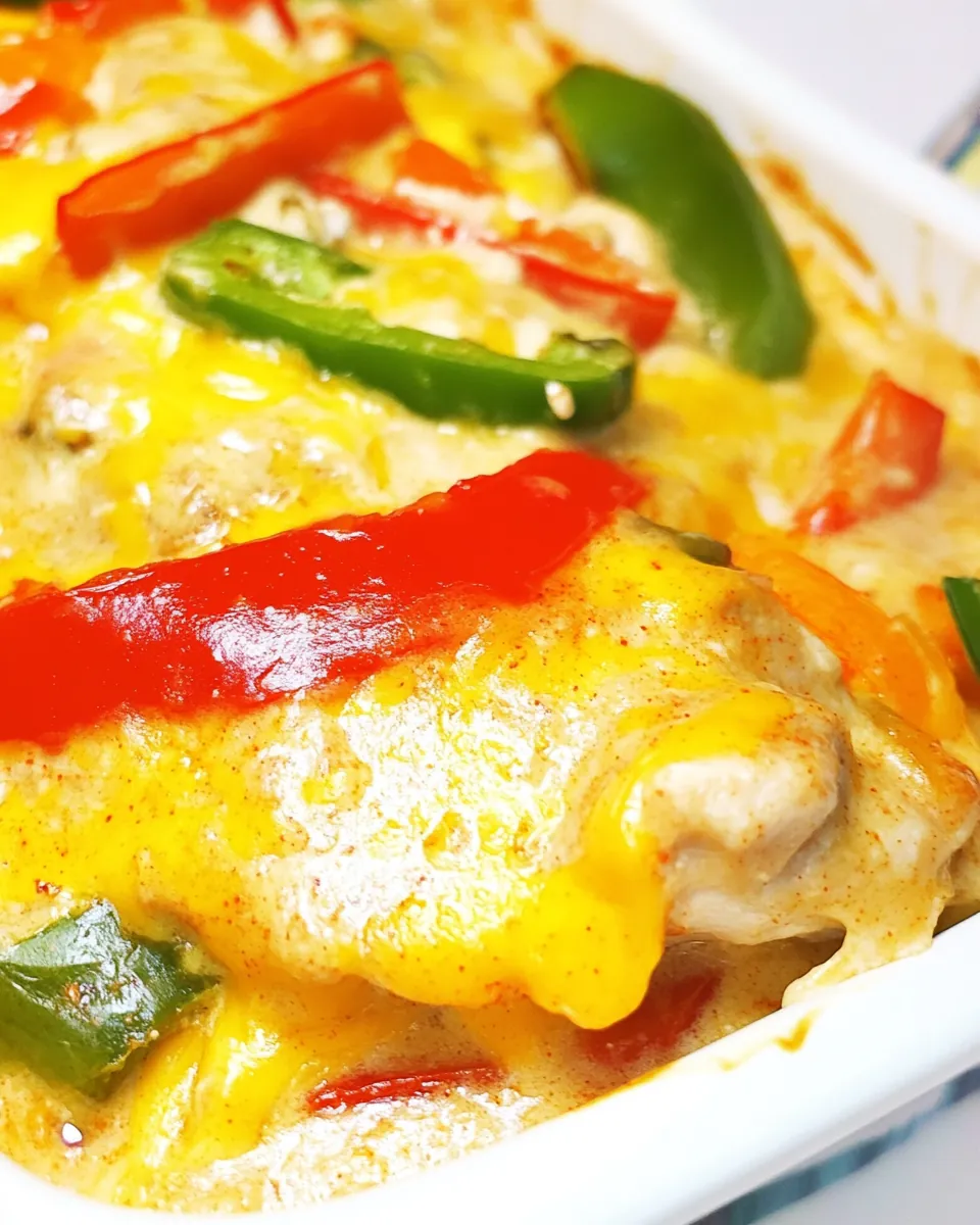Fajita Chicken Bake
