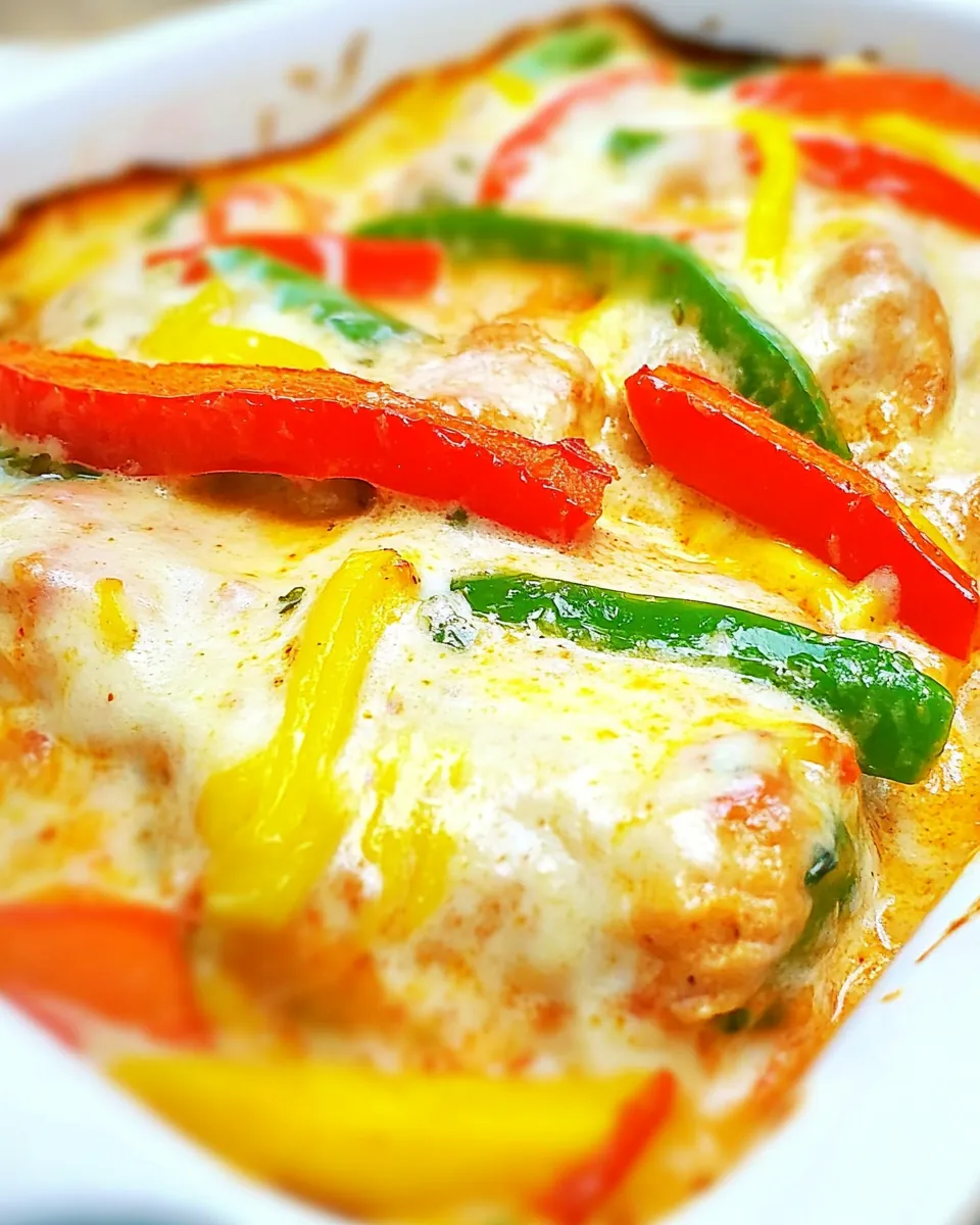 Fajita Chicken Bake