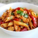 Fajita Chicken Enchilada Pasta