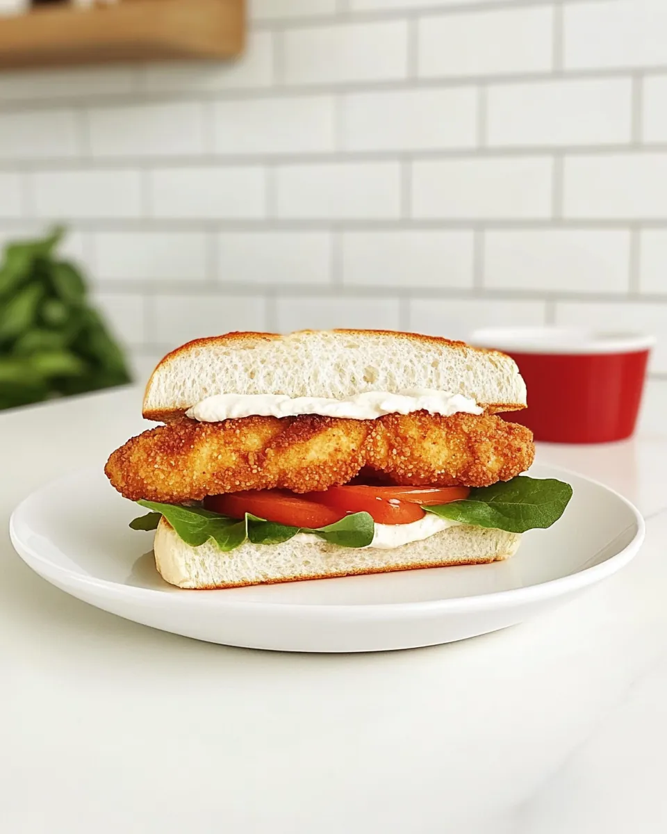Chicken Cutlet Sandwich