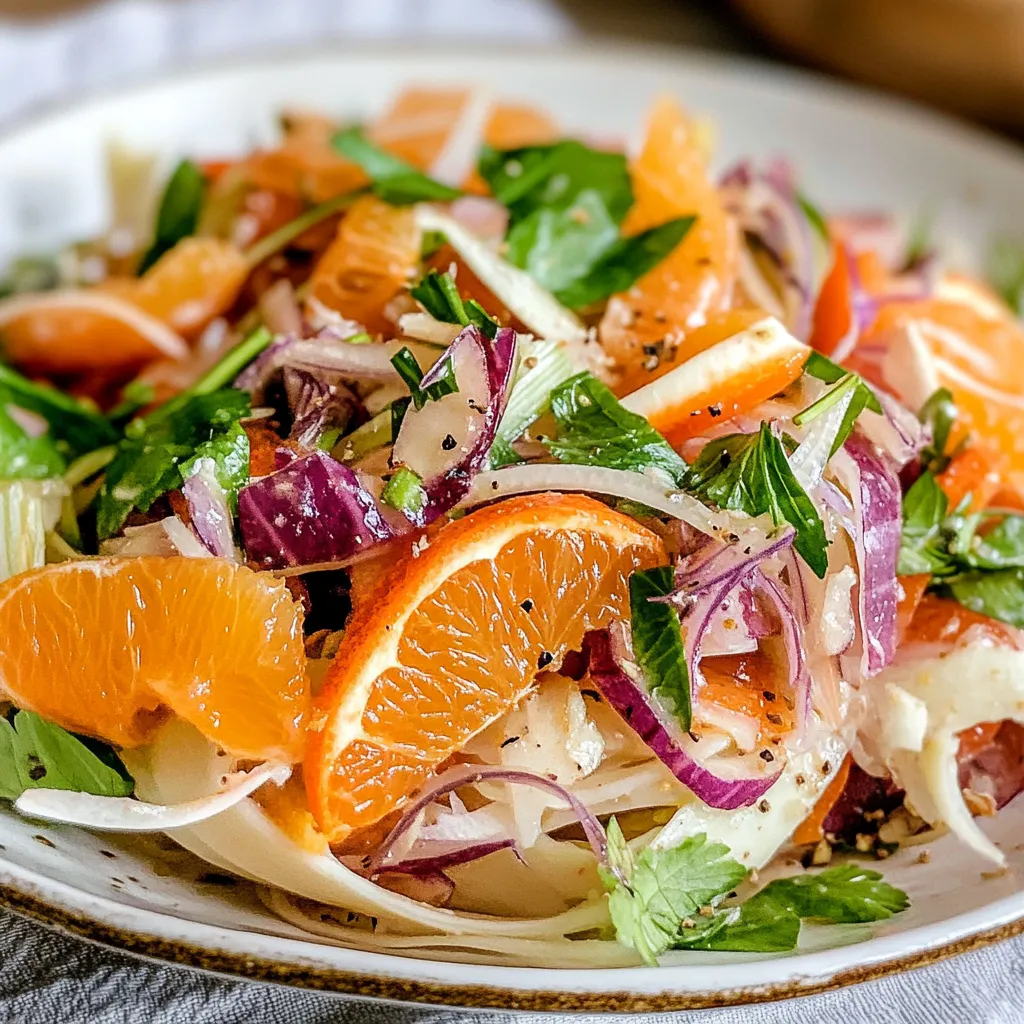 Fennel Orange Salad
