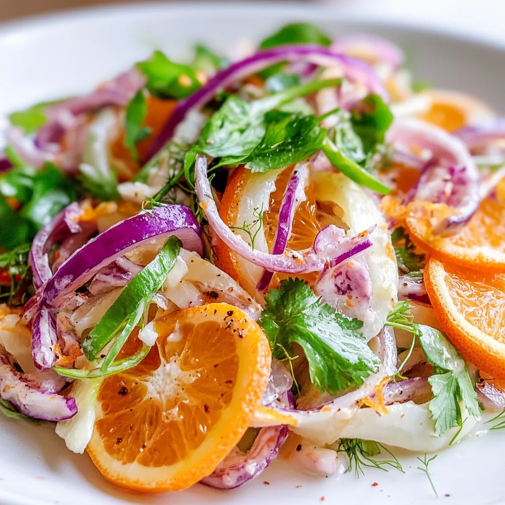 Fennel Orange Salad