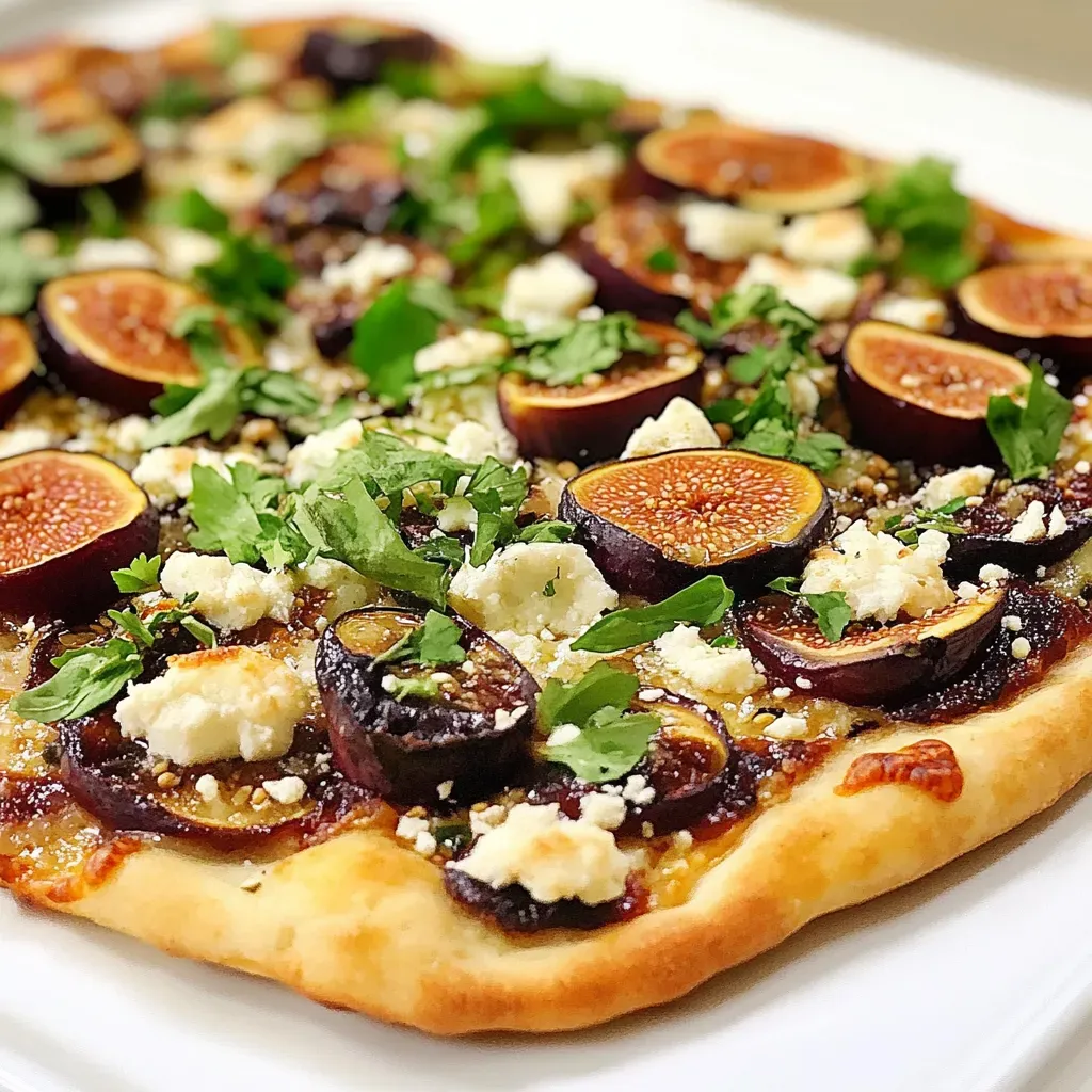 Fig and Goat Cheese Pizza