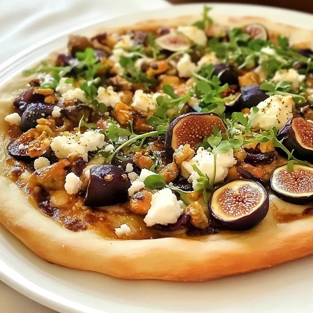 Fig and Goat Cheese Pizza