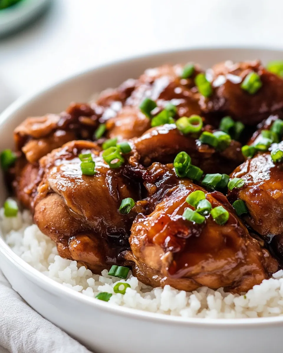 Filipino Chicken Adobo