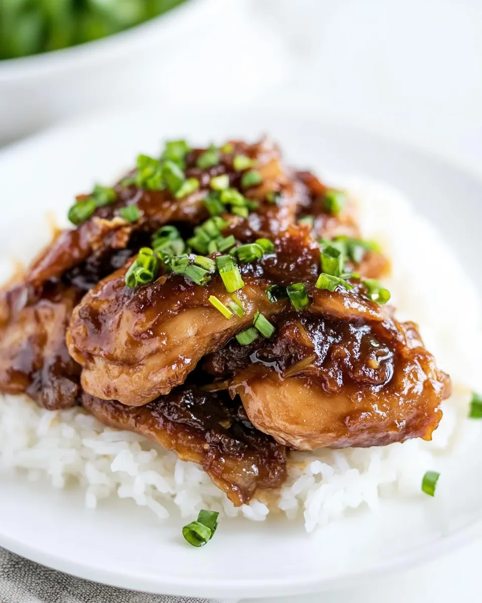 Filipino Chicken Adobo
