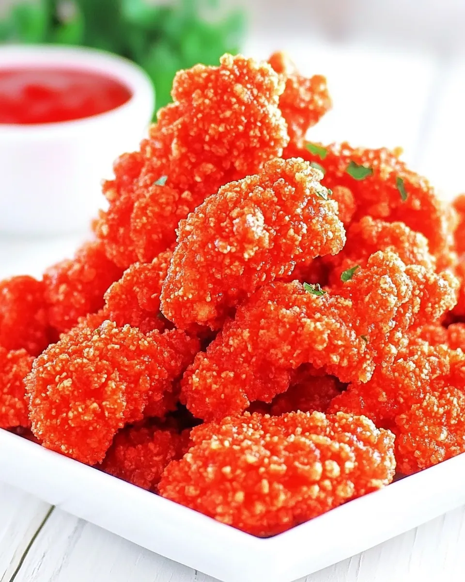 Flamin Hot Cheeto Chicken