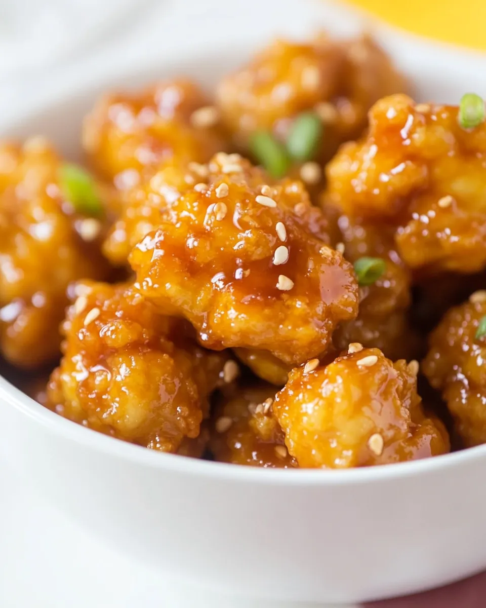 Healthy Orange Chicken