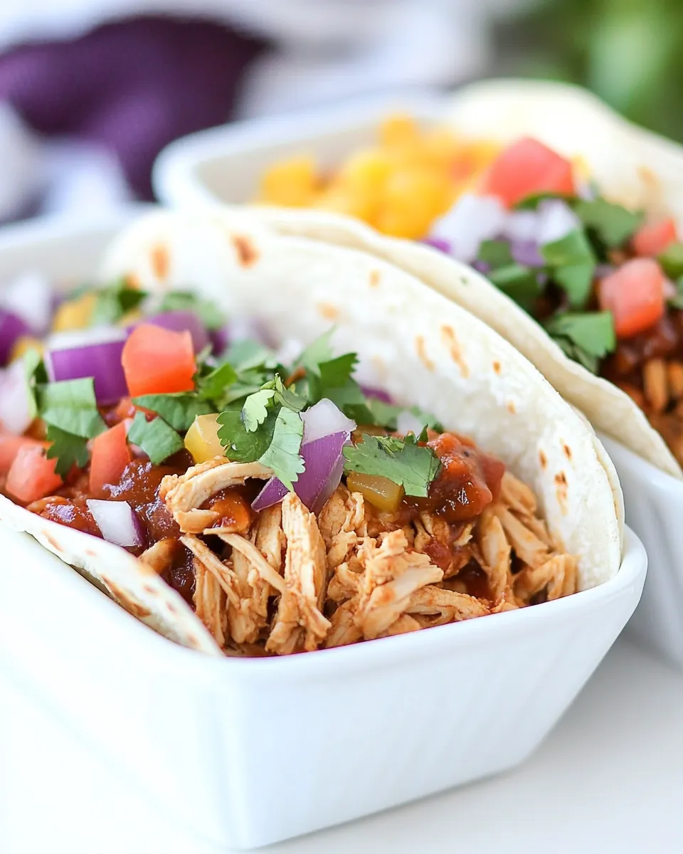 BBQ Chicken Tacos