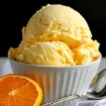 Fresh Orange Sherbet
