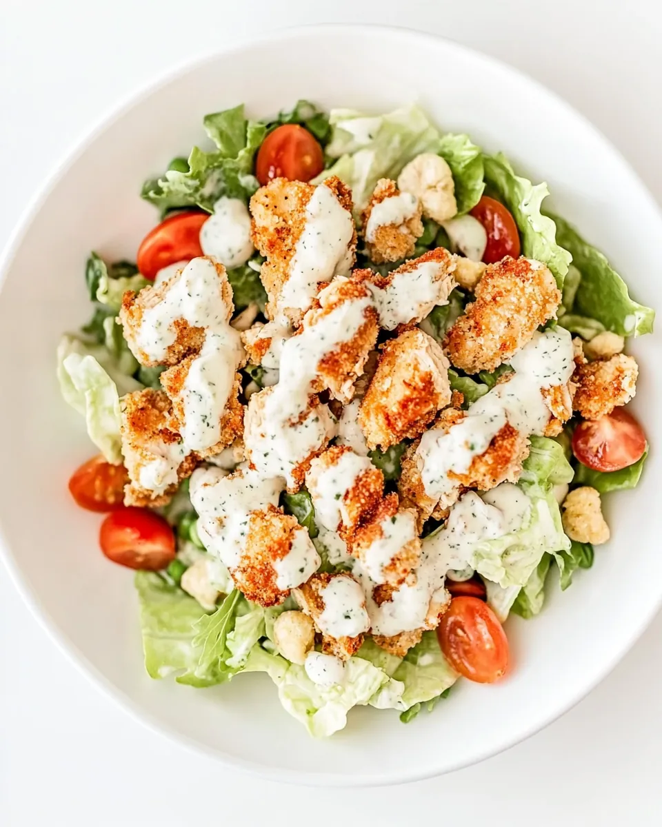 Fried Chicken Salad