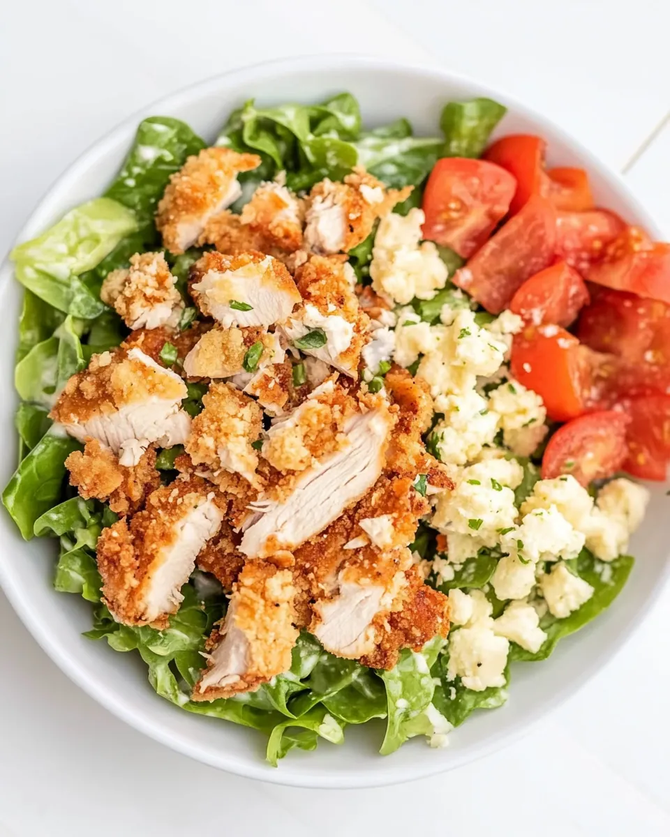 Fried Chicken Salad