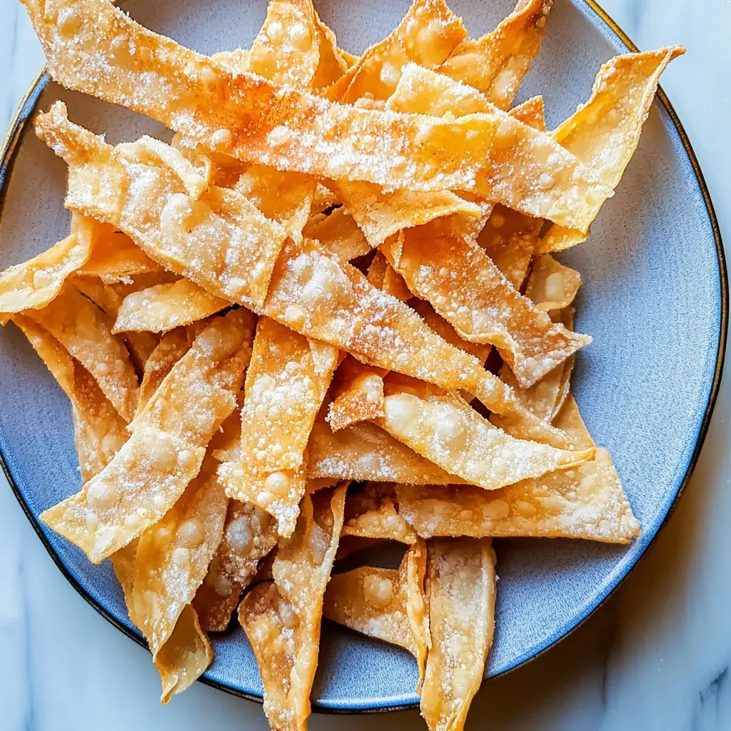 Fried Wonton Strips
