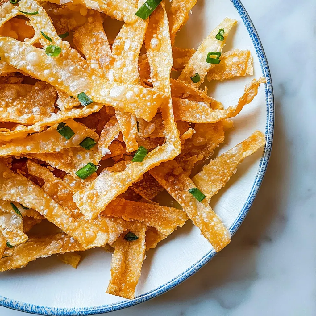 Fried Wonton Strips