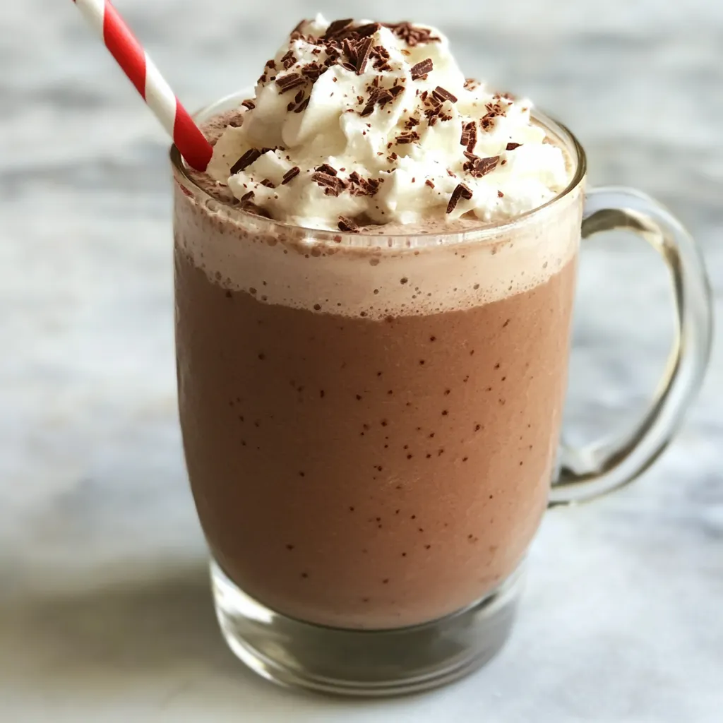 Frozen Mexican Hot Chocolate Mocha