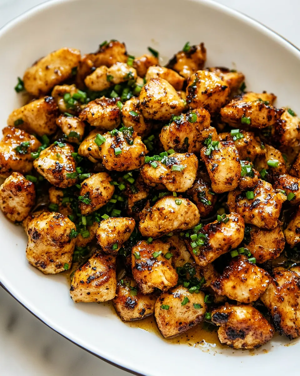 Garlic Butter Chicken Bites