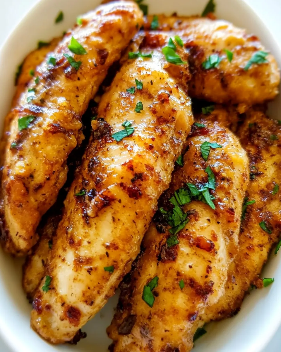 Garlic Butter Chicken Tenders