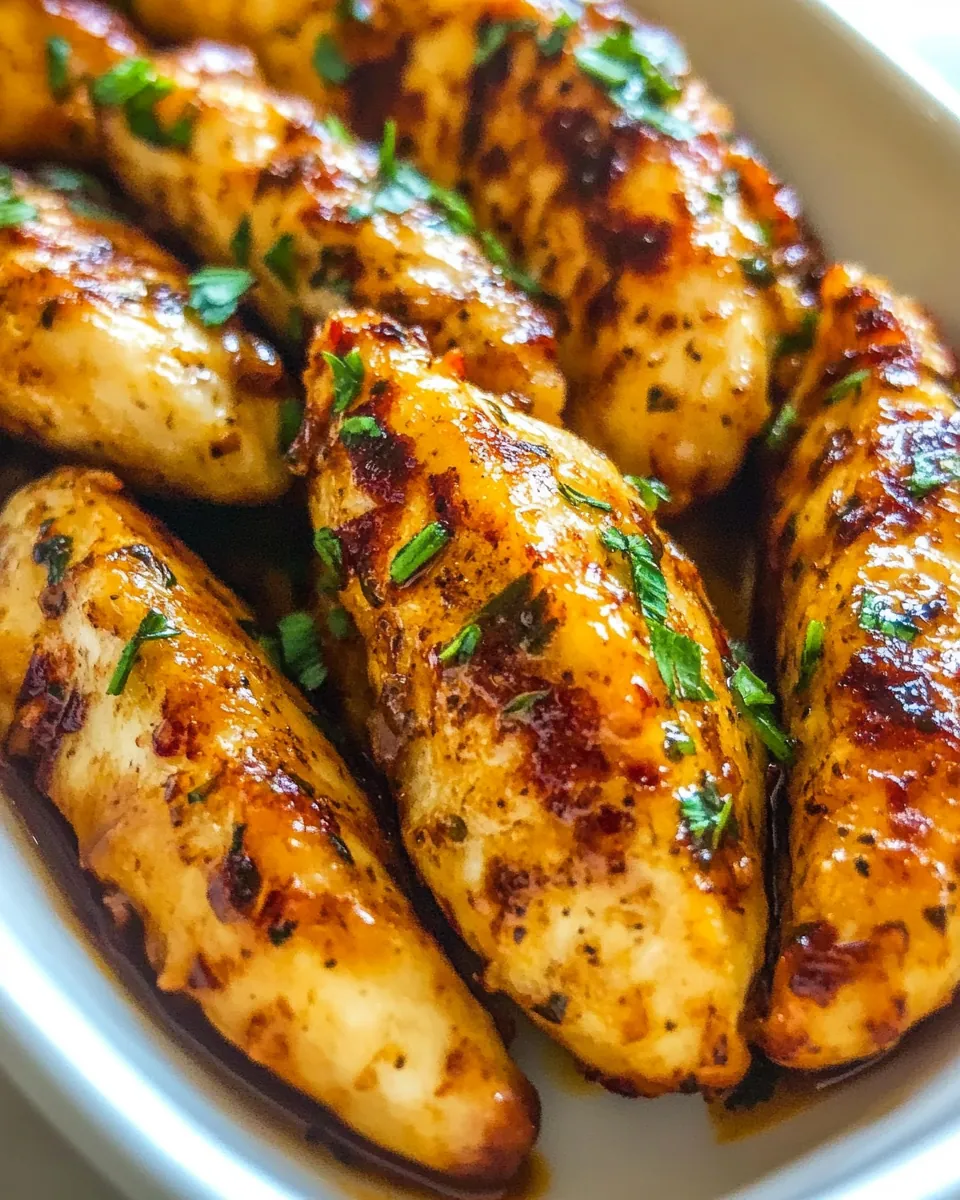 Garlic Butter Chicken Tenders