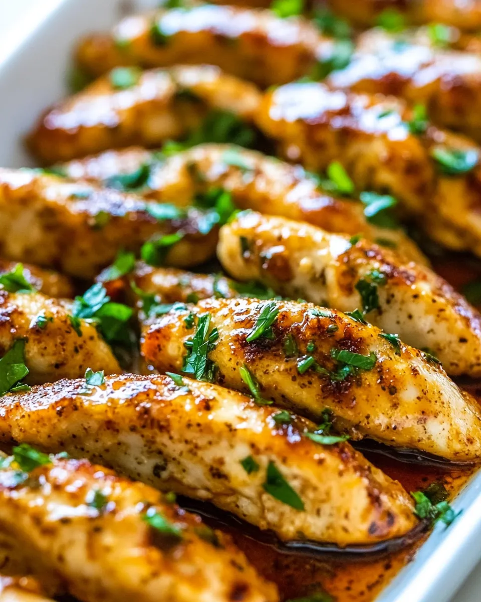 Garlic Butter Chicken Tenders
