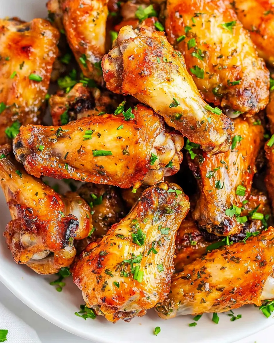 Garlic Butter Chicken Wings