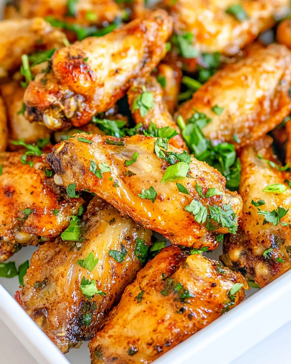 Garlic Butter Chicken Wings