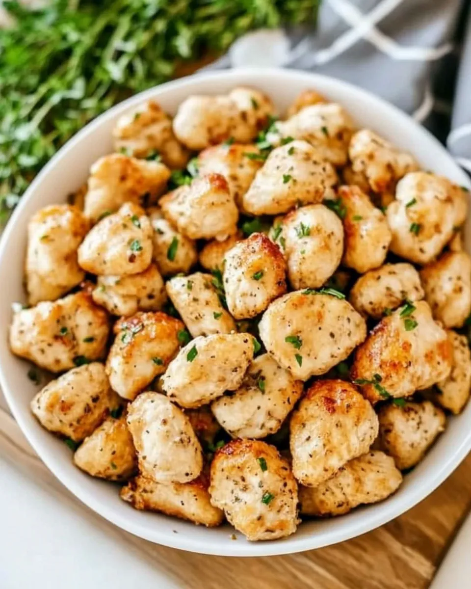 Garlic Chicken Bites