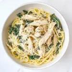 Garlic Chicken Kale Spaghetti