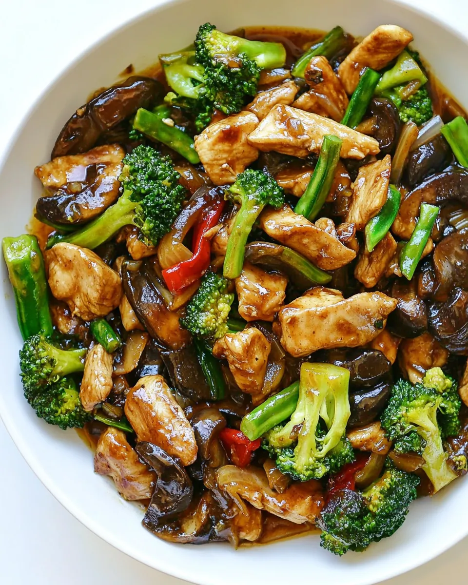 Garlic Chicken Stir Fry