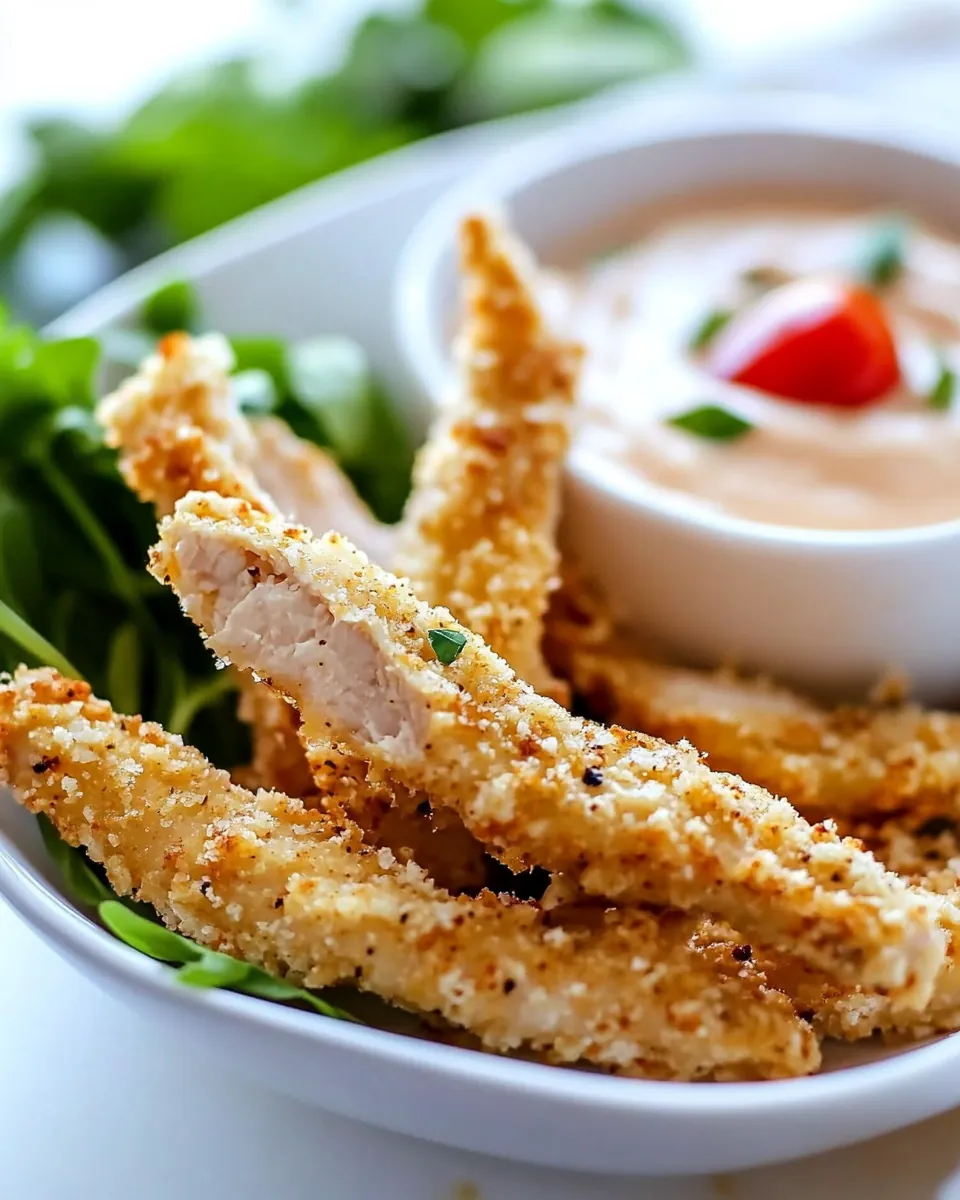 Garlic Chicken Strips