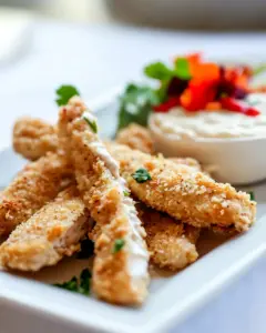 Garlic Chicken Strips