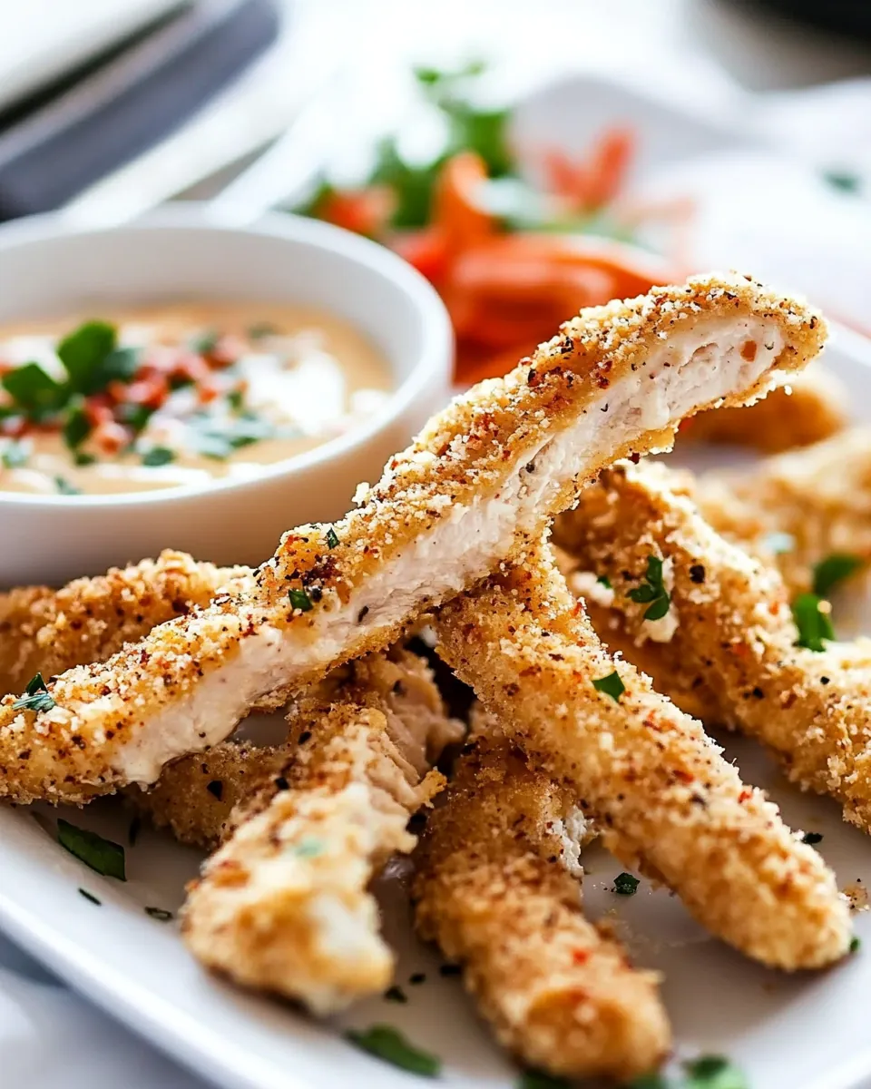 Garlic Chicken Strips