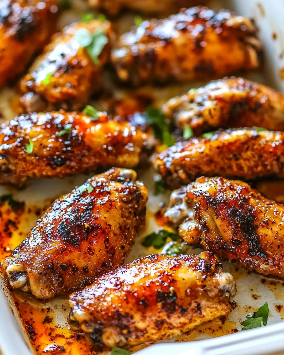 Garlic Chicken Wings