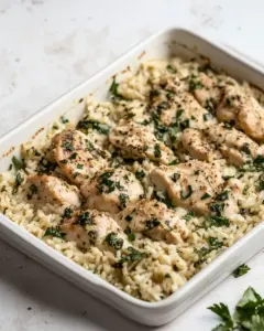 Garlic Chicken and Rice