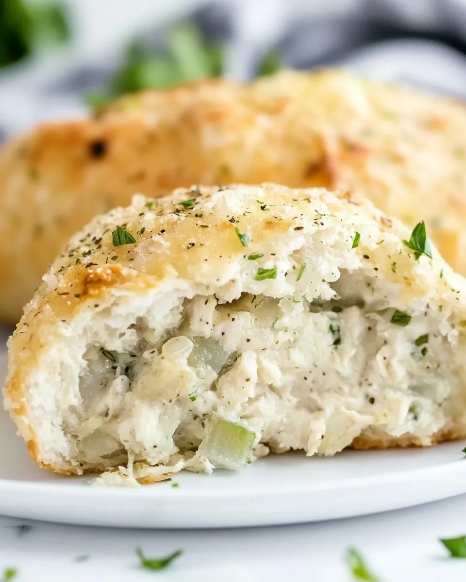 Garlic Herb Chicken Pillows