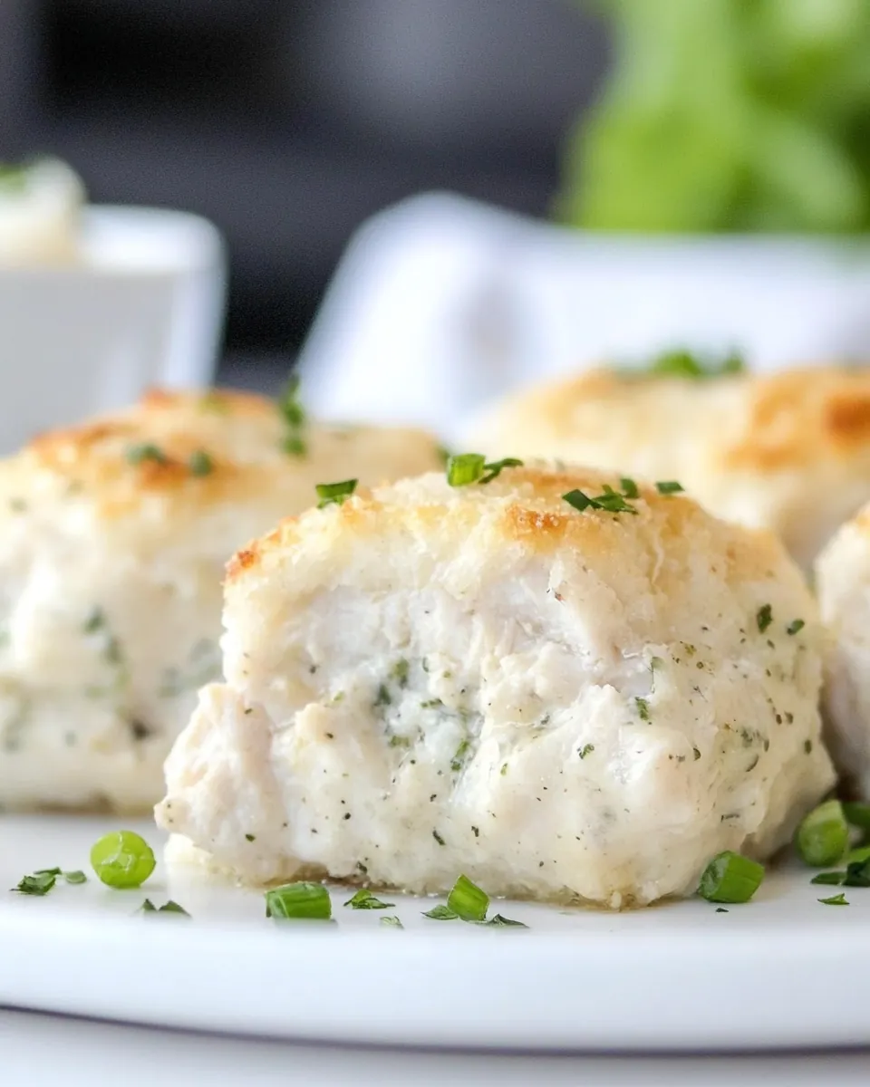 Garlic Herb Chicken Pillows