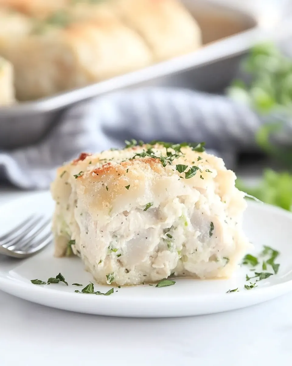 Garlic Herb Chicken Pillows