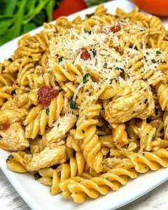 Garlic Parmesan Chicken Pasta
