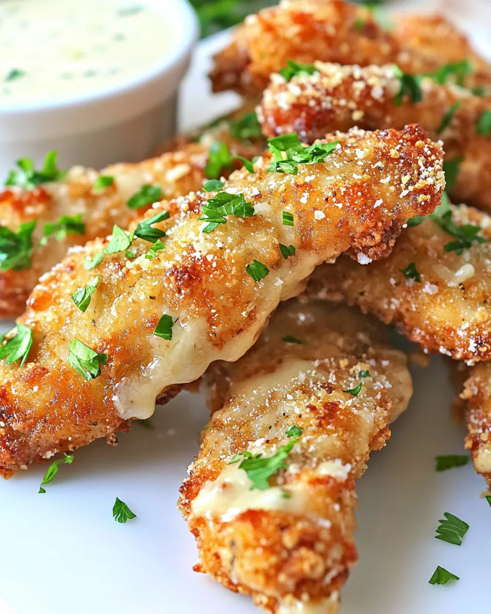 Garlic Parmesan Chicken Tenders