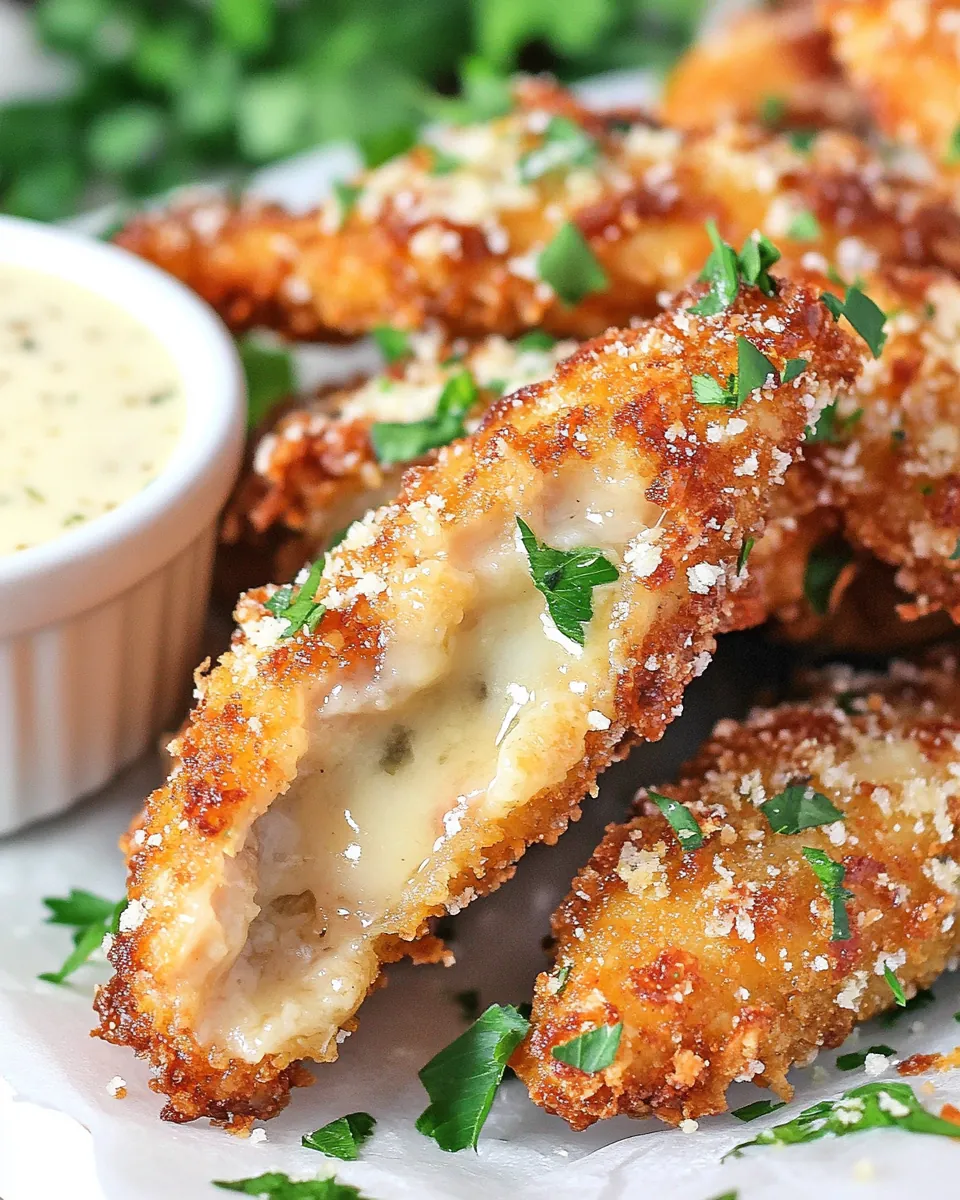 Garlic Parmesan Chicken Tenders