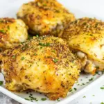 Garlic Parmesan Chicken Thighs