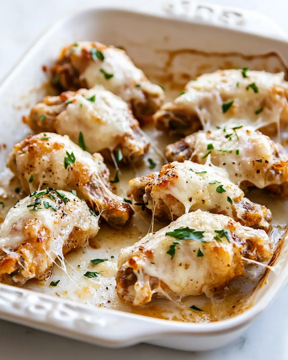 Garlic Parmesan Chicken Wings