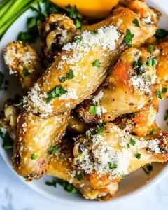 Garlic Parmesan Chicken Wings