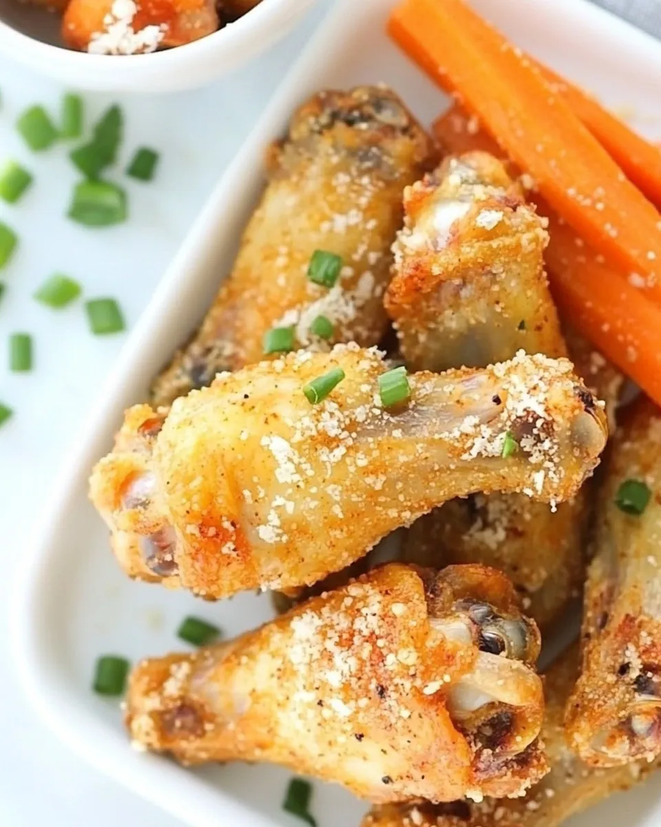 Garlic Parmesan Chicken Wings