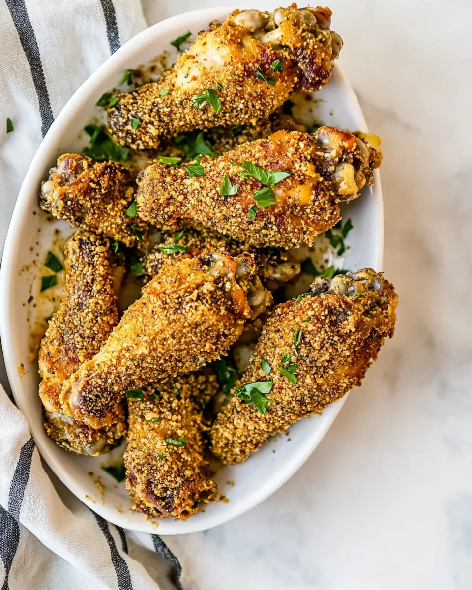 Garlic Parmesan Chicken Wings