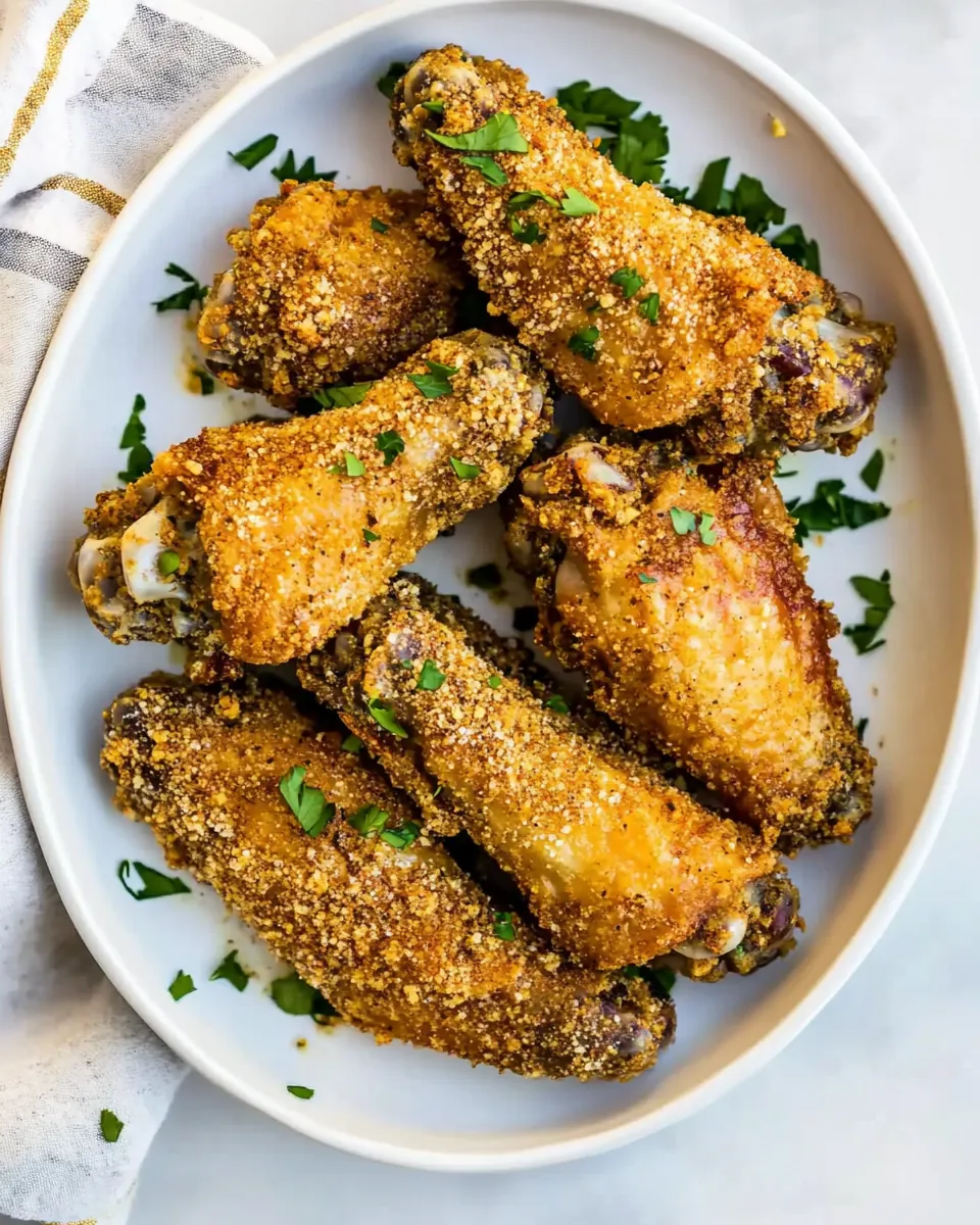Garlic Parmesan Chicken Wings