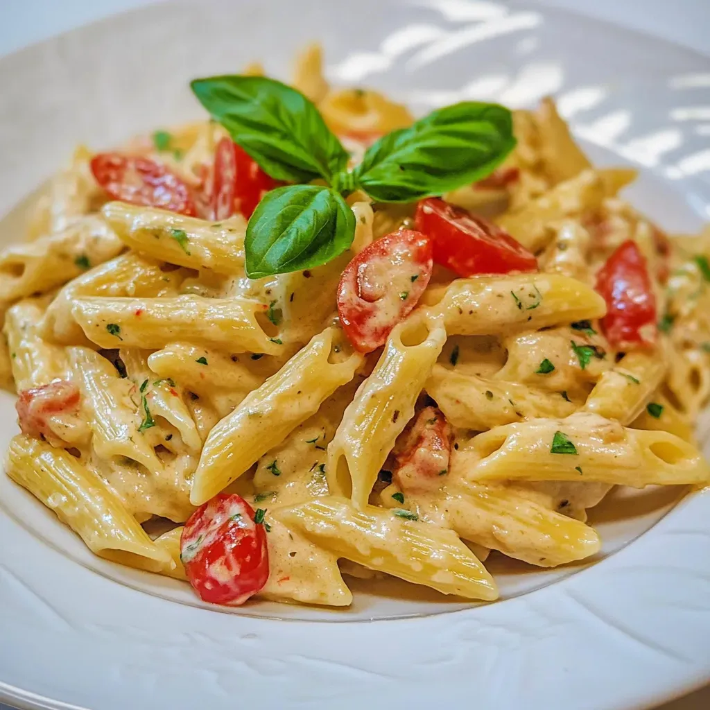 Garlic and Herb Penne Pasta
